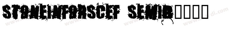 StoneInforSCEF SemiB字体转换